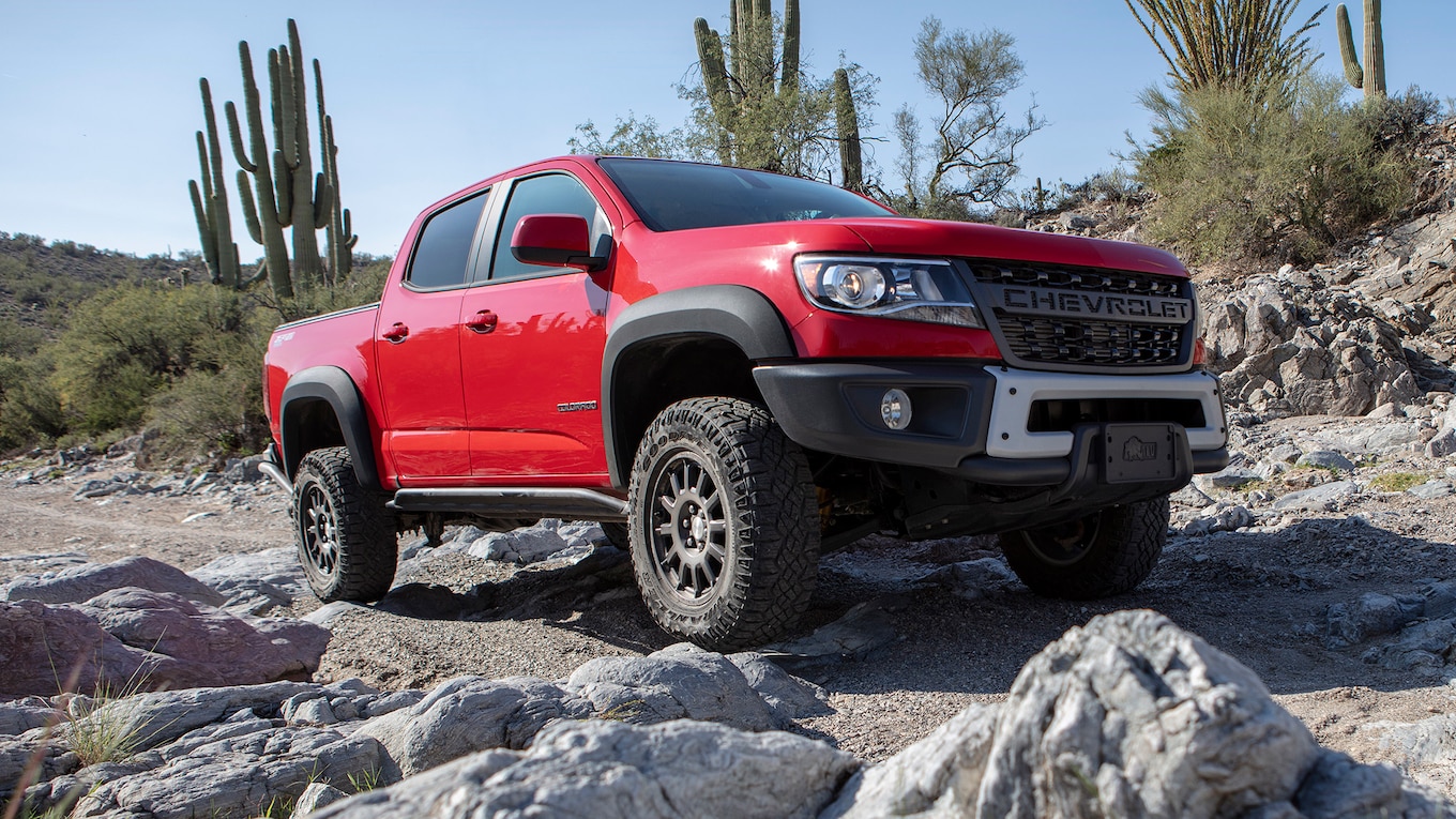 2019 Chevrolet Colorado ZR2 Bison Front Three-Quarter Wallpapers (4)
