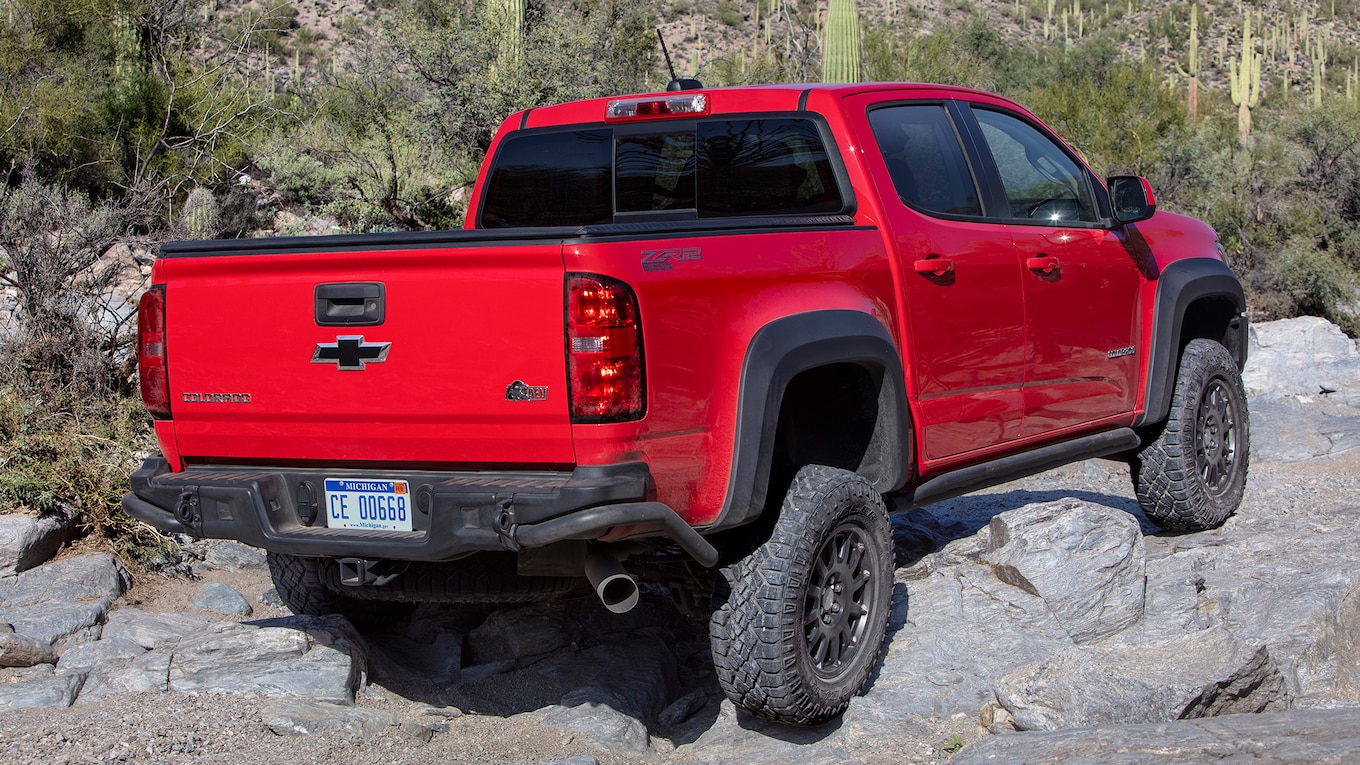 2019 Chevrolet Colorado ZR2 Bison Rear Three-Quarter Wallpapers (7)