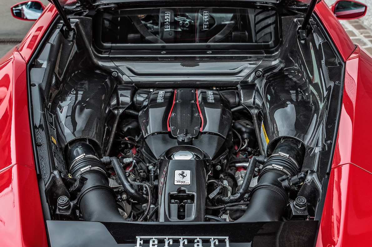 2019 Ferrari 488 Pista Engine Wallpapers #44 of 62