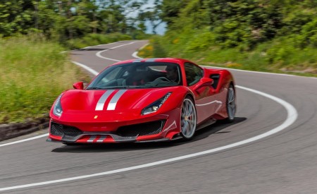 2019 Ferrari 488 Pista Front Three-Quarter Wallpapers 450x275 (2)