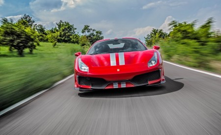 2019 Ferrari 488 Pista Front Wallpapers 450x275 (3)