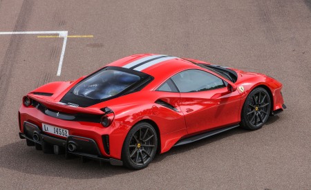 2019 Ferrari 488 Pista Rear Three-Quarter Wallpapers 450x275 (40)