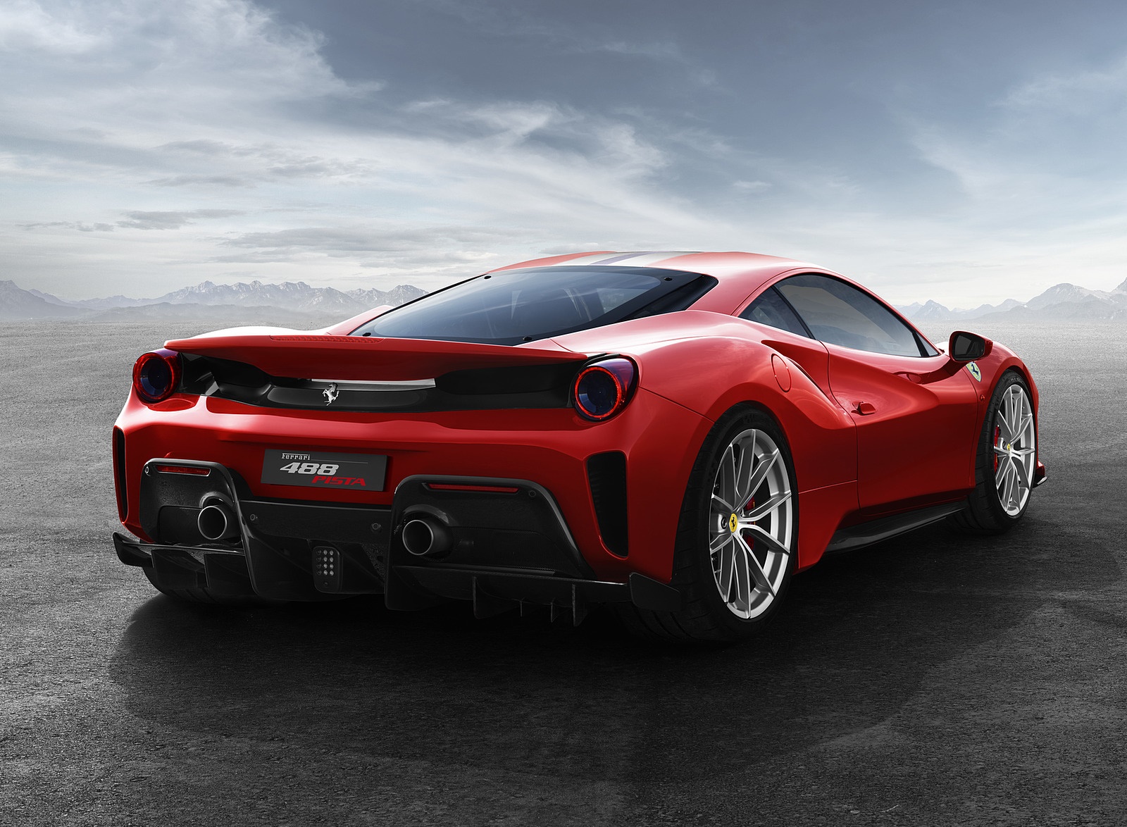 2019 Ferrari 488 Pista Rear Three-Quarter Wallpapers #60 of 62