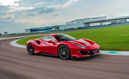 2019 Ferrari 488 Pista Side Wallpapers 450x275 (5)