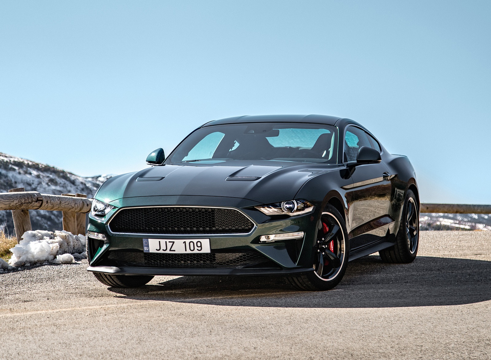 2019 Ford Mustang Bullitt (Euro-Version) Front Wallpapers (4)