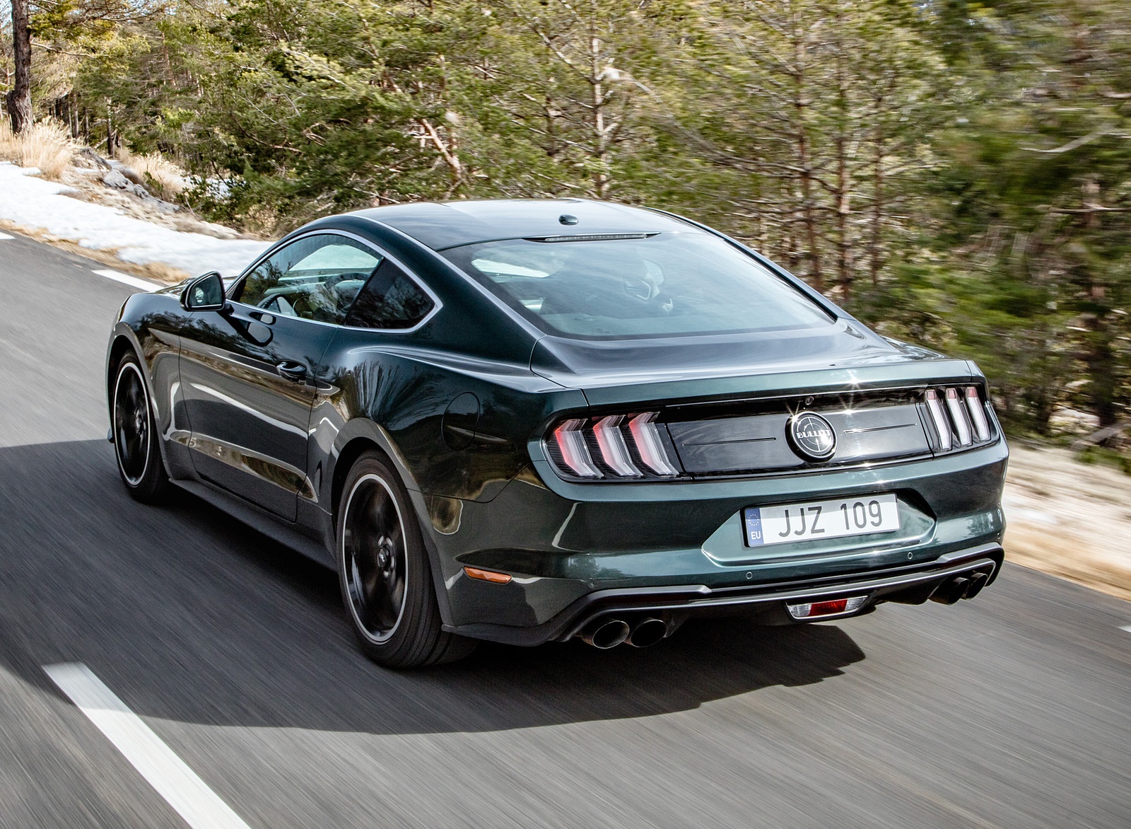2019 Ford Mustang Bullitt (Euro-Version) Rear Three-Quarter Wallpapers (7)