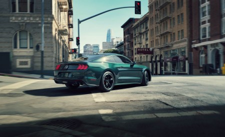 2019 Ford Mustang Bullitt Rear Three-Quarter Wallpapers 450x275 (12)