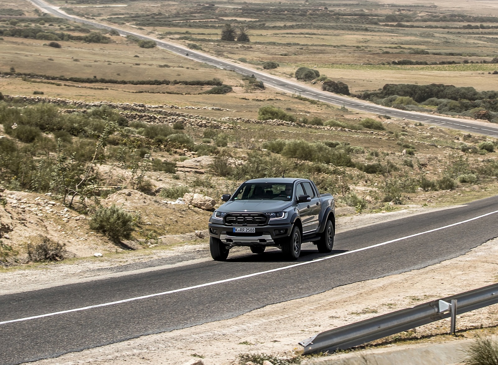 2019 Ford Ranger Raptor (Color: Conquer Grey) Front Three-Quarter Wallpapers (4)