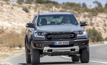2019 Ford Ranger Raptor (Color: Conquer Grey) Front Wallpapers 450x275 (16)