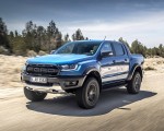 2019 Ford Ranger Raptor (Color: Performance Blue) Front Three-Quarter Wallpapers 150x120