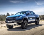 2019 Ford Ranger Raptor (Color: Performance Blue) Front Three-Quarter Wallpapers 150x120