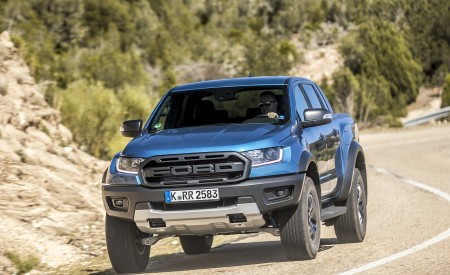 2019 Ford Ranger Raptor (Color: Performance Blue) Front Wallpapers 450x275 (94)