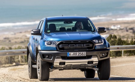 2019 Ford Ranger Raptor (Color: Performance Blue) Front Wallpapers 450x275 (96)