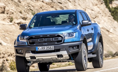 2019 Ford Ranger Raptor (Color: Performance Blue) Front Wallpapers 450x275 (100)
