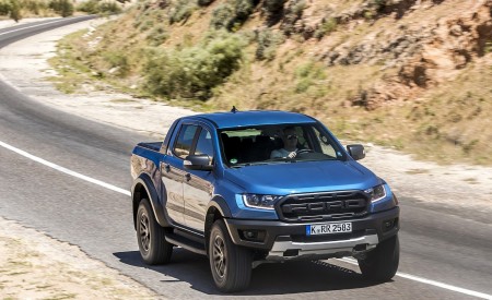 2019 Ford Ranger Raptor (Color: Performance Blue) Front Wallpapers 450x275 (97)