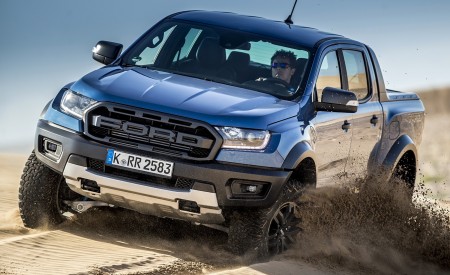 2019 Ford Ranger Raptor (Color: Performance Blue) Off-Road Wallpapers 450x275 (110)