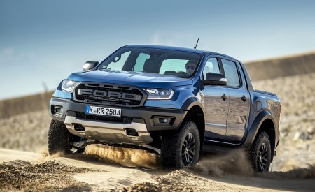 2019 Ford Ranger Raptor (Color: Performance Blue) Off-Road Wallpapers 450x275 (128)
