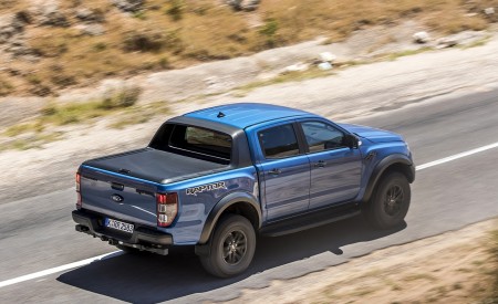 2019 Ford Ranger Raptor (Color: Performance Blue) Rear Three-Quarter Wallpapers 450x275 (105)