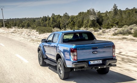 2019 Ford Ranger Raptor (Color: Performance Blue) Rear Three-Quarter Wallpapers 450x275 (91)