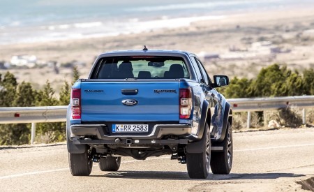 2019 Ford Ranger Raptor (Color: Performance Blue) Rear Wallpapers 450x275 (106)