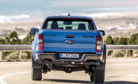2019 Ford Ranger Raptor (Color: Performance Blue) Rear Wallpapers 450x275 (107)