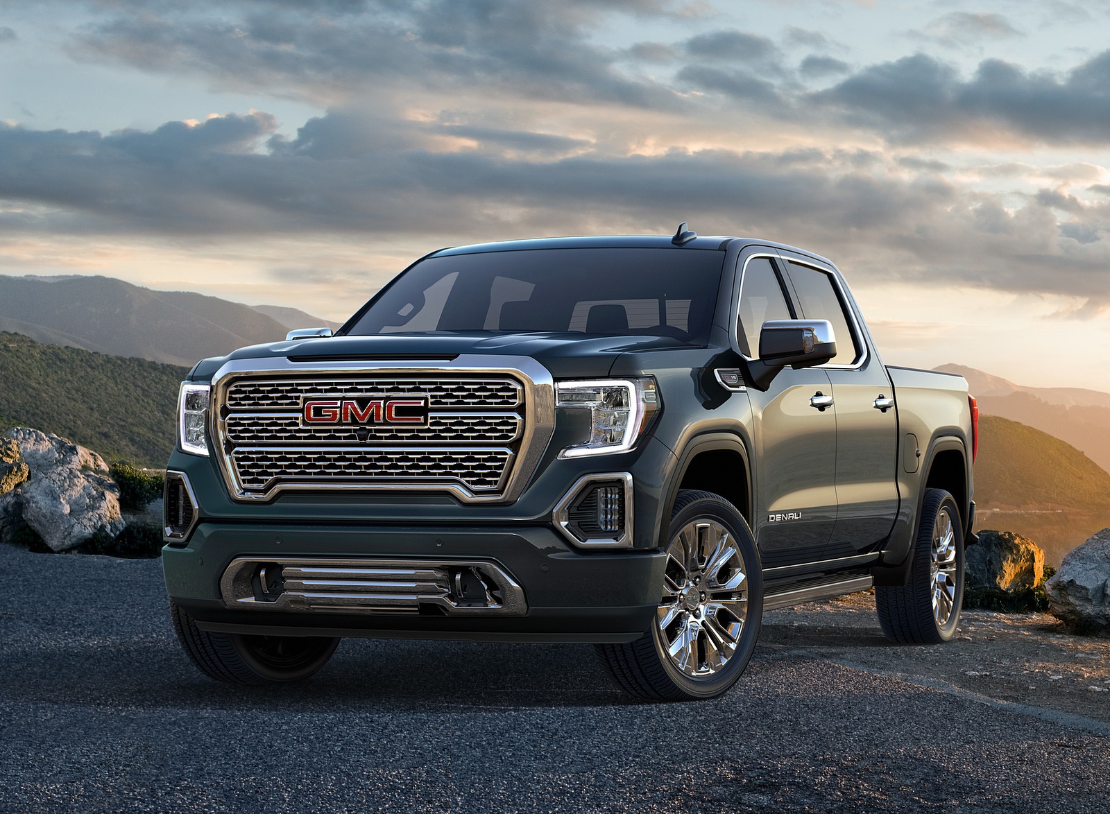 2019 GMC Sierra Denali Front Three-Quarter Wallpapers (8)