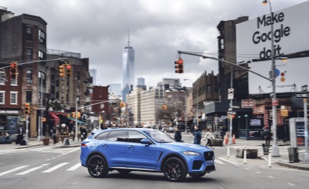 2019 Jaguar F-PACE SVR Front Three-Quarter Wallpapers 450x275 (60)