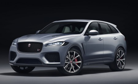 2019 Jaguar F-PACE SVR Front Three-Quarter Wallpapers 450x275 (85)