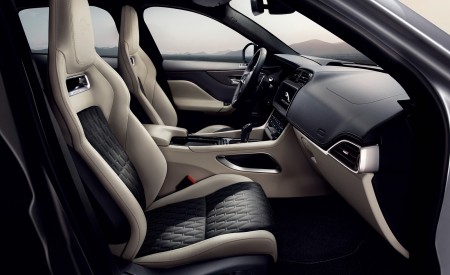 2019 Jaguar F-PACE SVR Interior Front Seats Wallpapers 450x275 (97)