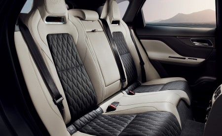 2019 Jaguar F-PACE SVR Interior Rear Seats Wallpapers 450x275 (96)