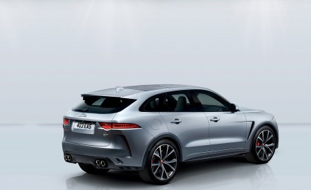 2019 Jaguar F-PACE SVR Rear Three-Quarter Wallpapers 450x275 (89)