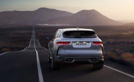 2019 Jaguar F-PACE SVR Rear Wallpapers 450x275 (77)
