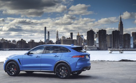 2019 Jaguar F-PACE SVR Rear Wallpapers 450x275 (58)