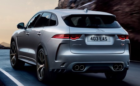 2019 Jaguar F-PACE SVR Rear Wallpapers 450x275 (76)