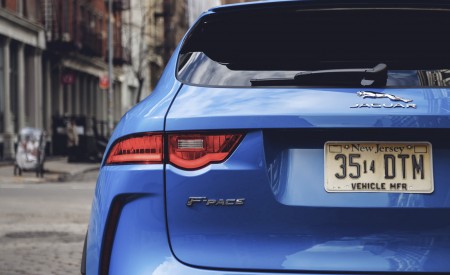 2019 Jaguar F-PACE SVR Rear Wallpapers 450x275 (68)