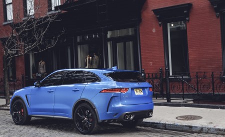 2019 Jaguar F-PACE SVR Rear Wallpapers 450x275 (67)