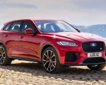 2019 Jaguar F-Pace SVR (Color: Firenze Red) Front Three-Quarter Wallpapers 150x120 (41)