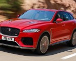 2019 Jaguar F-Pace SVR (Color: Firenze Red) Front Three-Quarter Wallpapers 150x120 (31)