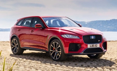 2019 Jaguar F-Pace SVR (Color: Firenze Red) Front Three-Quarter Wallpapers 450x275 (41)