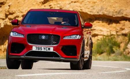 2019 Jaguar F-Pace SVR (Color: Firenze Red) Front Wallpapers 450x275 (36)