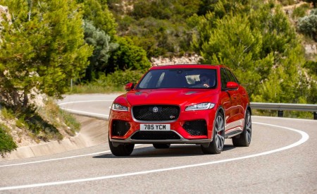 2019 Jaguar F-Pace SVR (Color: Firenze Red) Front Wallpapers 450x275 (15)