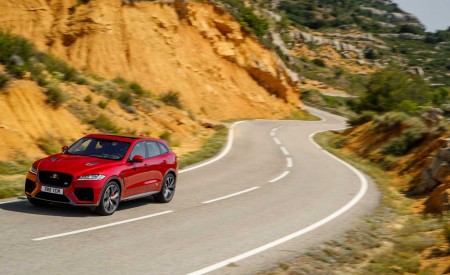 2019 Jaguar F-Pace SVR (Color: Firenze Red) Front Wallpapers 450x275 (37)