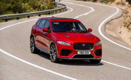 2019 Jaguar F-Pace SVR (Color: Firenze Red) Front Wallpapers 450x275 (16)