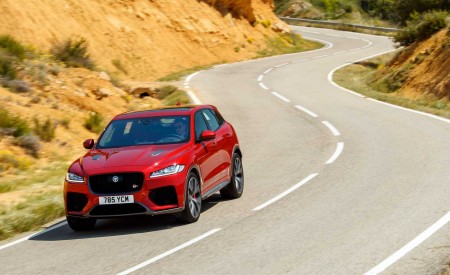 2019 Jaguar F-Pace SVR (Color: Firenze Red) Front Wallpapers 450x275 (38)