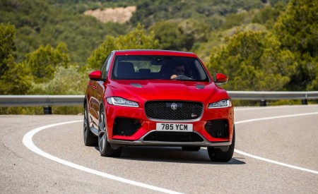 2019 Jaguar F-Pace SVR (Color: Firenze Red) Front Wallpapers 450x275 (26)