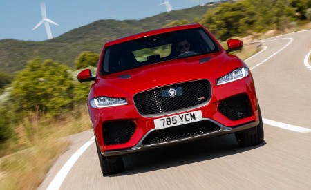 2019 Jaguar F-Pace SVR (Color: Firenze Red) Front Wallpapers 450x275 (9)