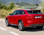 2019 Jaguar F-Pace SVR (Color: Firenze Red) Rear Three-Quarter Wallpapers 150x120 (10)