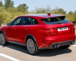 2019 Jaguar F-Pace SVR (Color: Firenze Red) Rear Three-Quarter Wallpapers 150x120 (11)