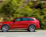 2019 Jaguar F-Pace SVR (Color: Firenze Red) Side Wallpapers 150x120 (13)