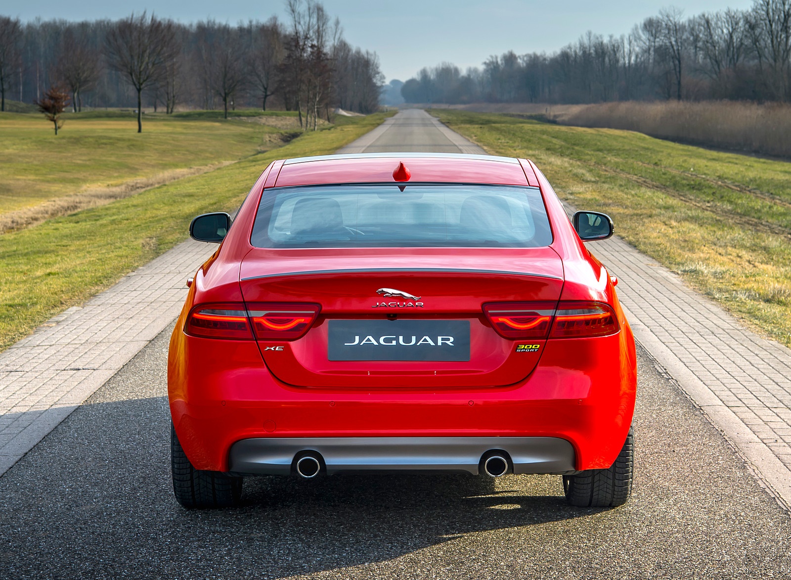 2019 Jaguar XE 300 SPORT Rear Wallpapers (7)